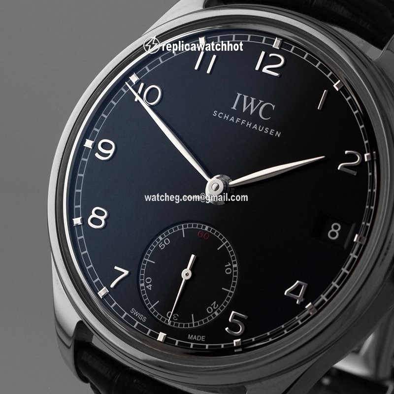 IWC Portuguese Hand-Wound Mens watch Unisex Steel IW5102-02 2