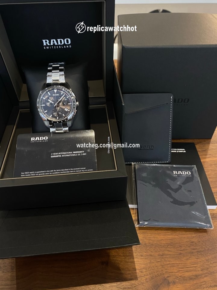 Rado HyperChrome Chronograph Mens watch Unisex Quartz Steel R32259153 2