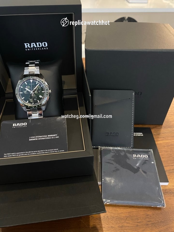 Rado HyperChrome Chronograph Mens watch Unisex Quartz Steel R32259313 2