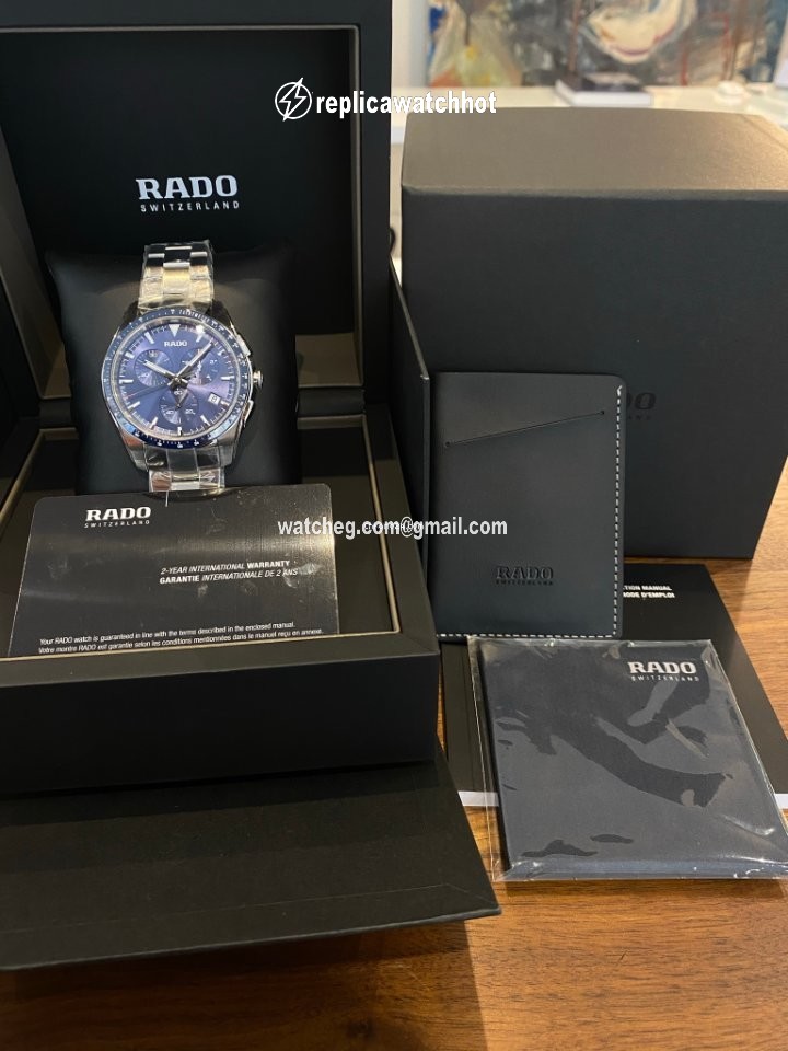 Rado HyperChrome Chronograph Mens watch Unisex Quartz Steel R32259203 2
