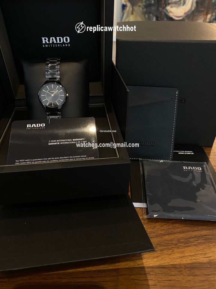 Rado True Thinline Womens watch Quartz Ceramic R27742152 2
