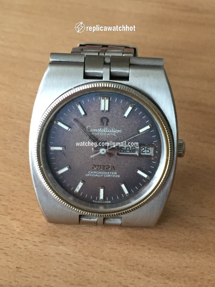 Omega Constellation Day-Date Mens watch Unisex Automatic Steel 168.0054 2