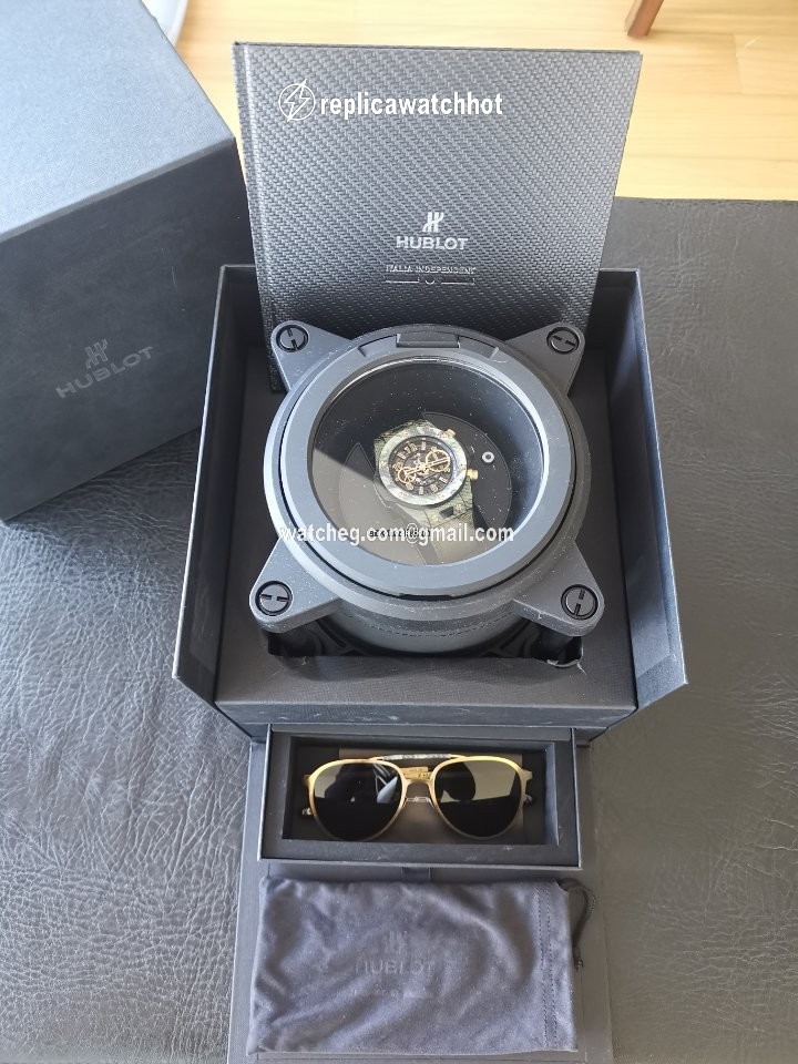 Hublot Big Bang Unico Mens watch Unisex Automatic Carbon 411.YG.1198.NR.ITI16 2