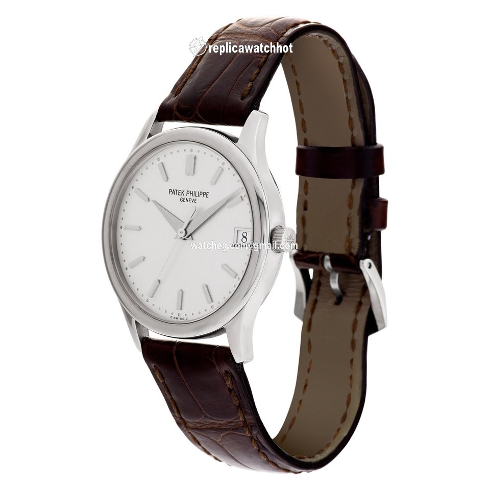 Patek Philippe Calatrava Mens watch Unisex Automatic White gold 3998 00G 2