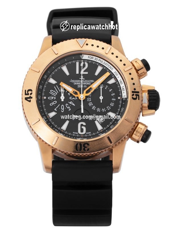Jaeger-LeCoultre Master Compressor Diving Chronograph Mens watch Unisex Automatic Rose gold Q1862640 160.2.25 2