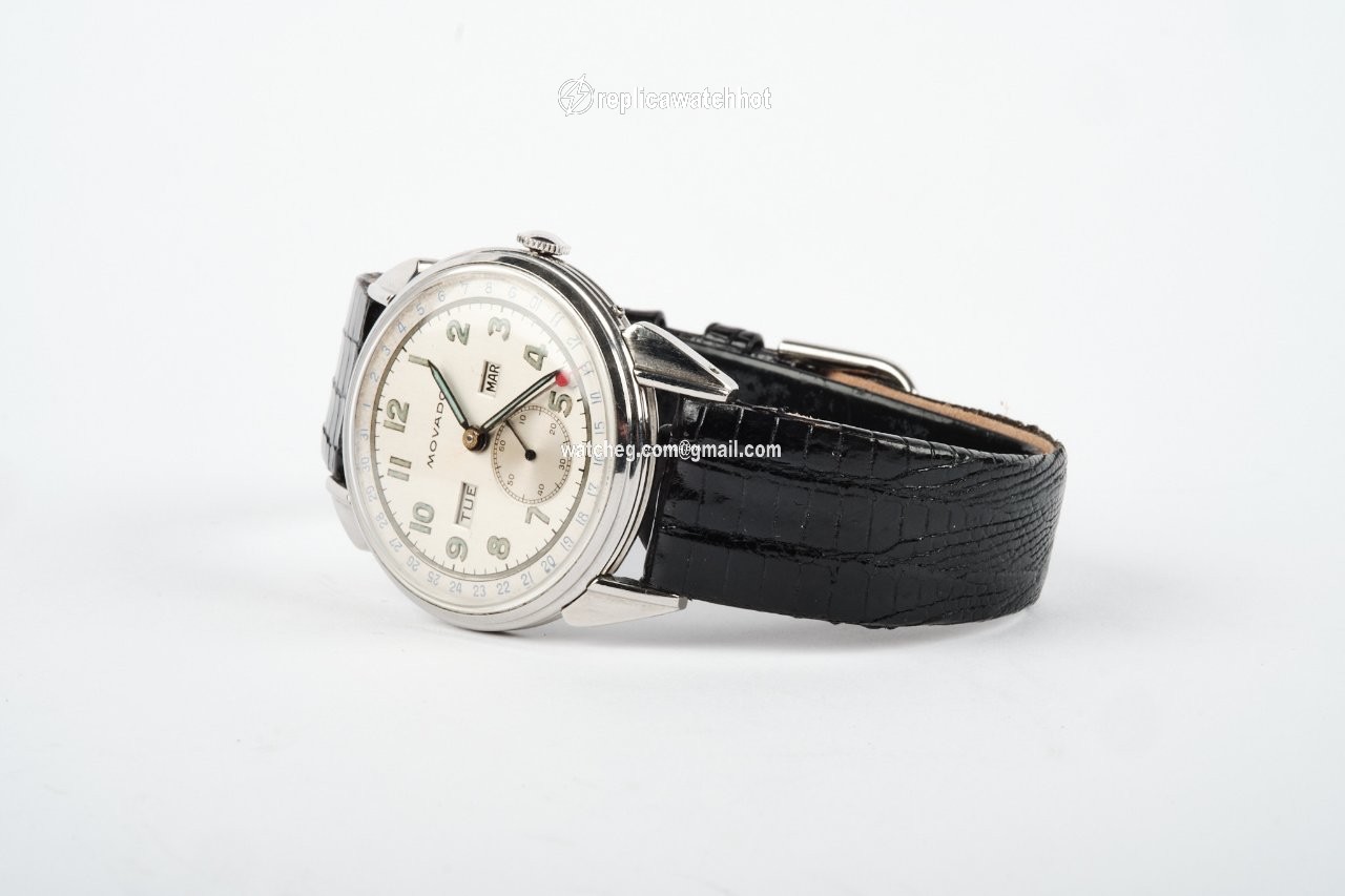 Movado Mens watch Unisex Manual winding Steel Movado Calend-O-Matic 2