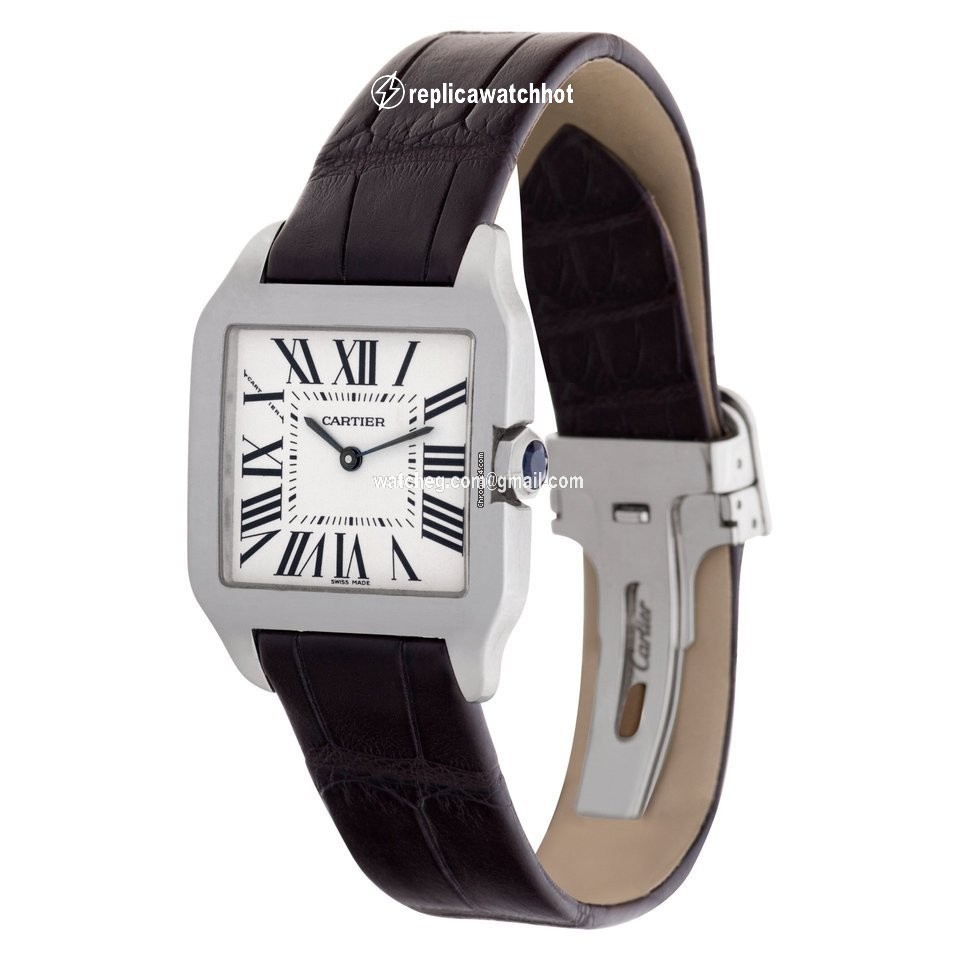 Cartier Santos Dumont Quartz White gold W2009451 2