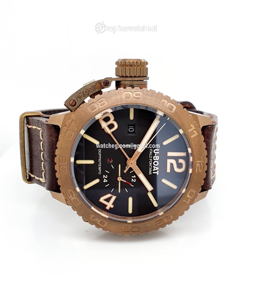 U-Boat Classico Mens watch Unisex Automatic Bronze U-9008 2