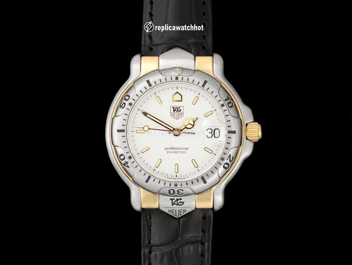 TAG Heuer 6000 Mens watch Unisex Quartz Gold Steel 8020ST 2