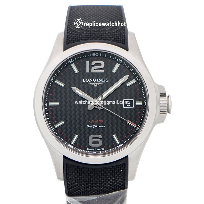 Longines Conquest Mens watch Unisex Quartz Steel L37264669 2