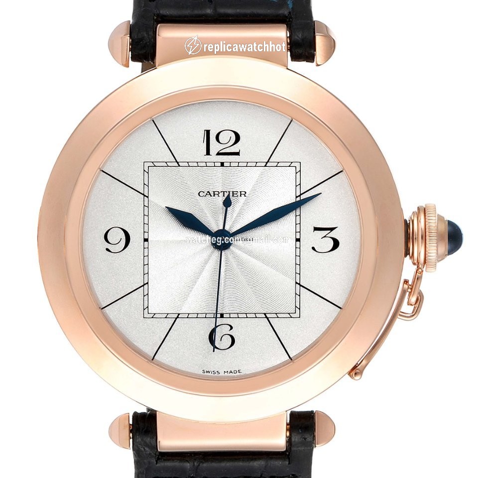 Cartier Pasha Mens watch Unisex Automatic Rose gold W3019351 2