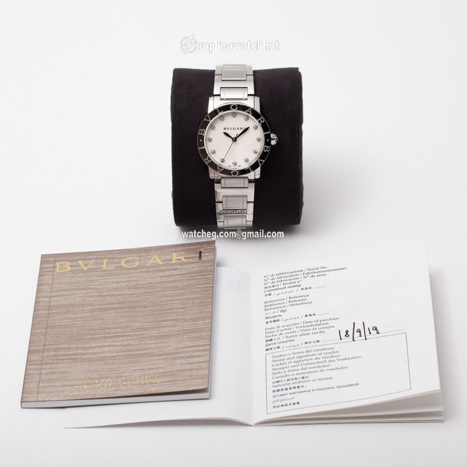 Bulgari Bulgari Automatic Steel BBL33WSS 12 2