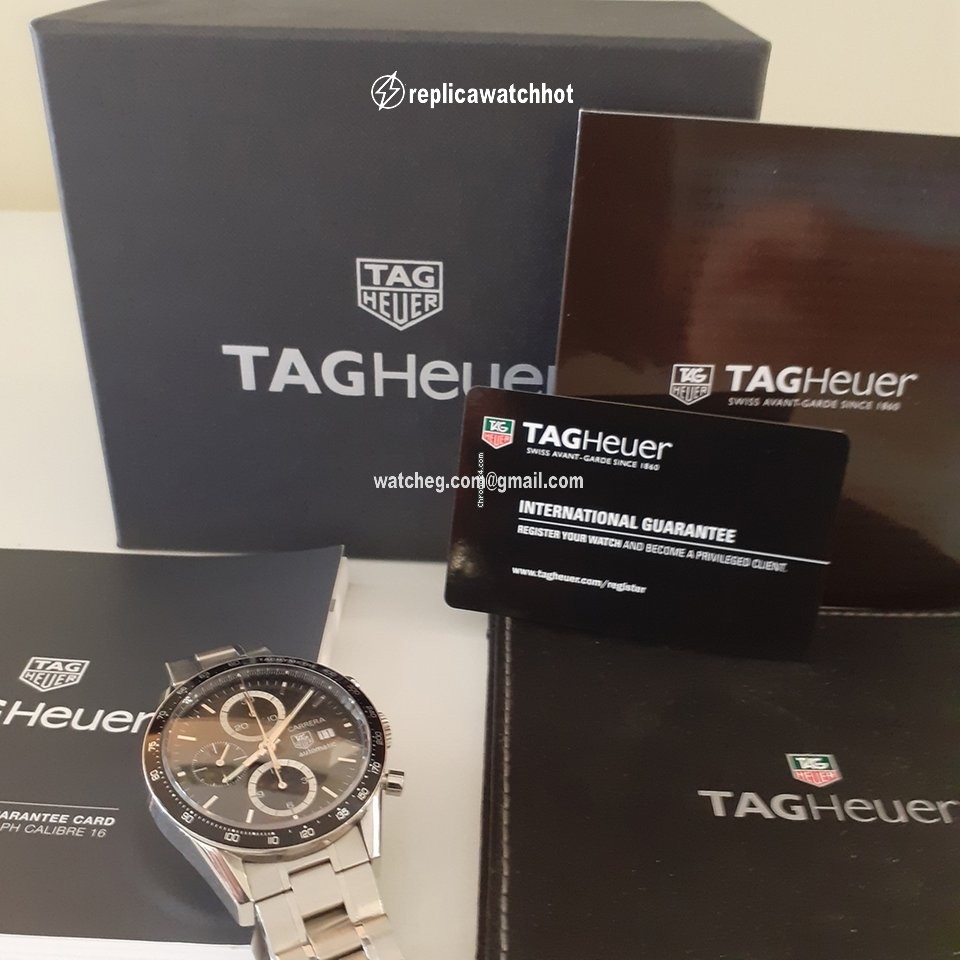TAG Heuer Carrera Calibre 16 Mens watch Unisex Automatic Steel CV2010BA0794 2