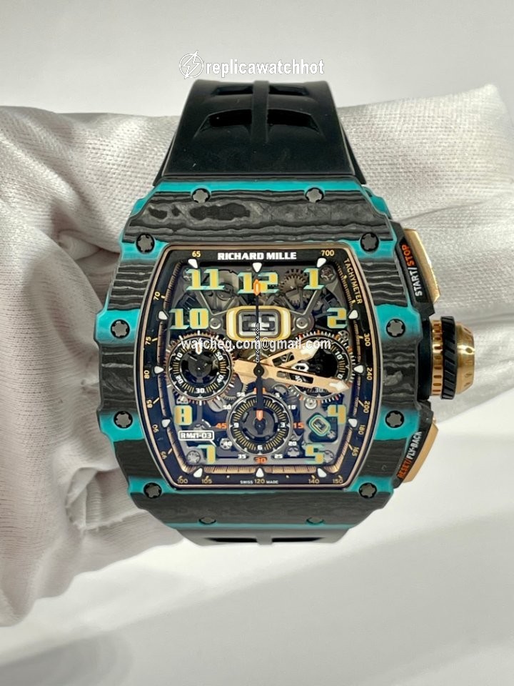 Richard Mille RM 011 Mens watch Unisex Automatic Richard Mille RM011-03 Ultimate Edition 2