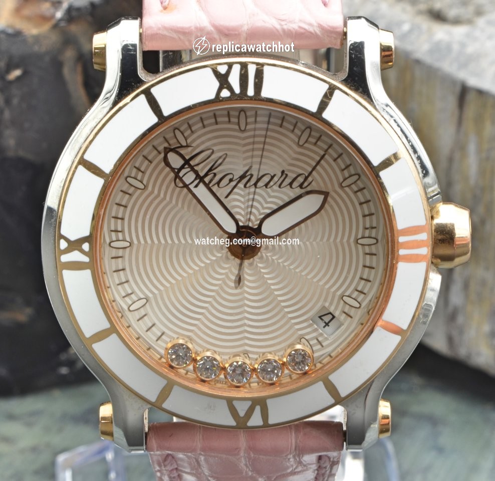 Chopard Happy Sport Womens watch Quartz Steel 278475-3016 2