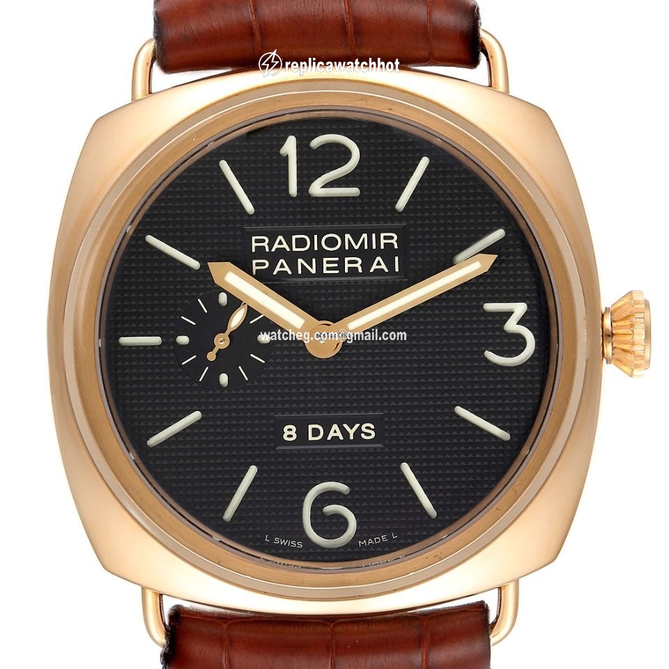 Panerai Radiomir 8 Days Mens watch Unisex Manual winding Rose gold PAM00197 2