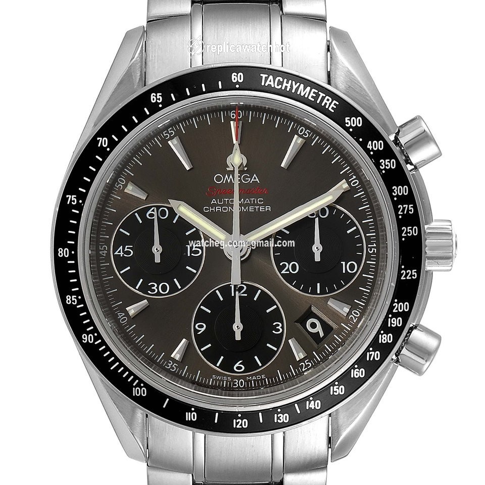 Omega Speedmaster Date Mens watch Unisex Automatic Steel 323.30.40.40.06.001 2