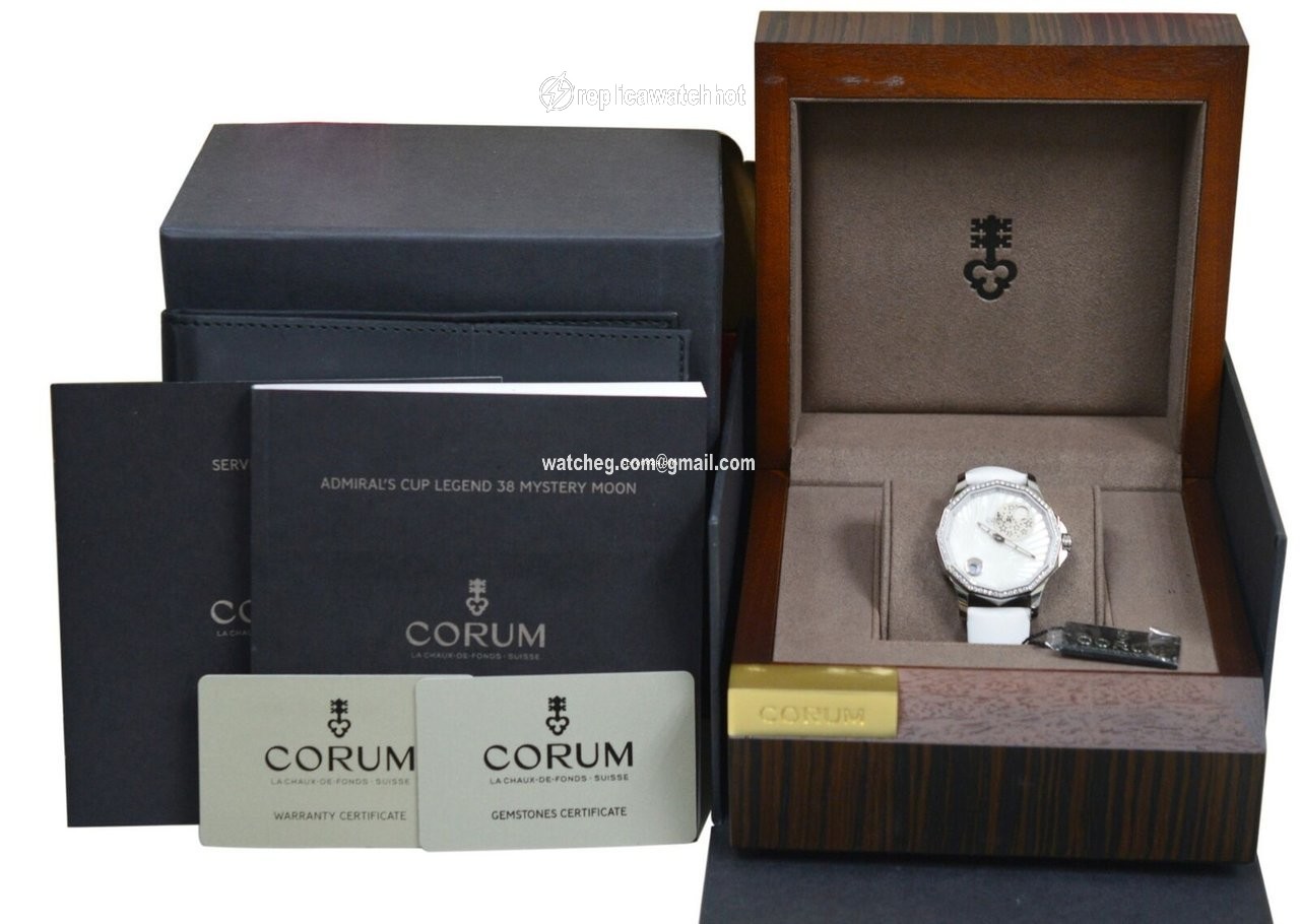 Corum Admirals Cup Legend 38 Womens watch Automatic Steel 384.101.47 0F49 AA01 2