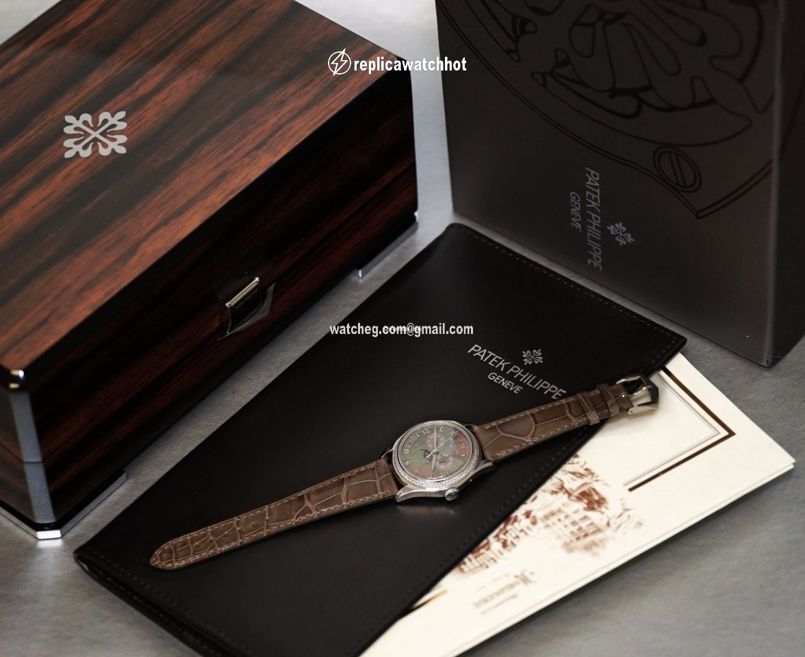 Patek Philippe Annual Calendar Womens watch Automatic White gold 4936G-001 2