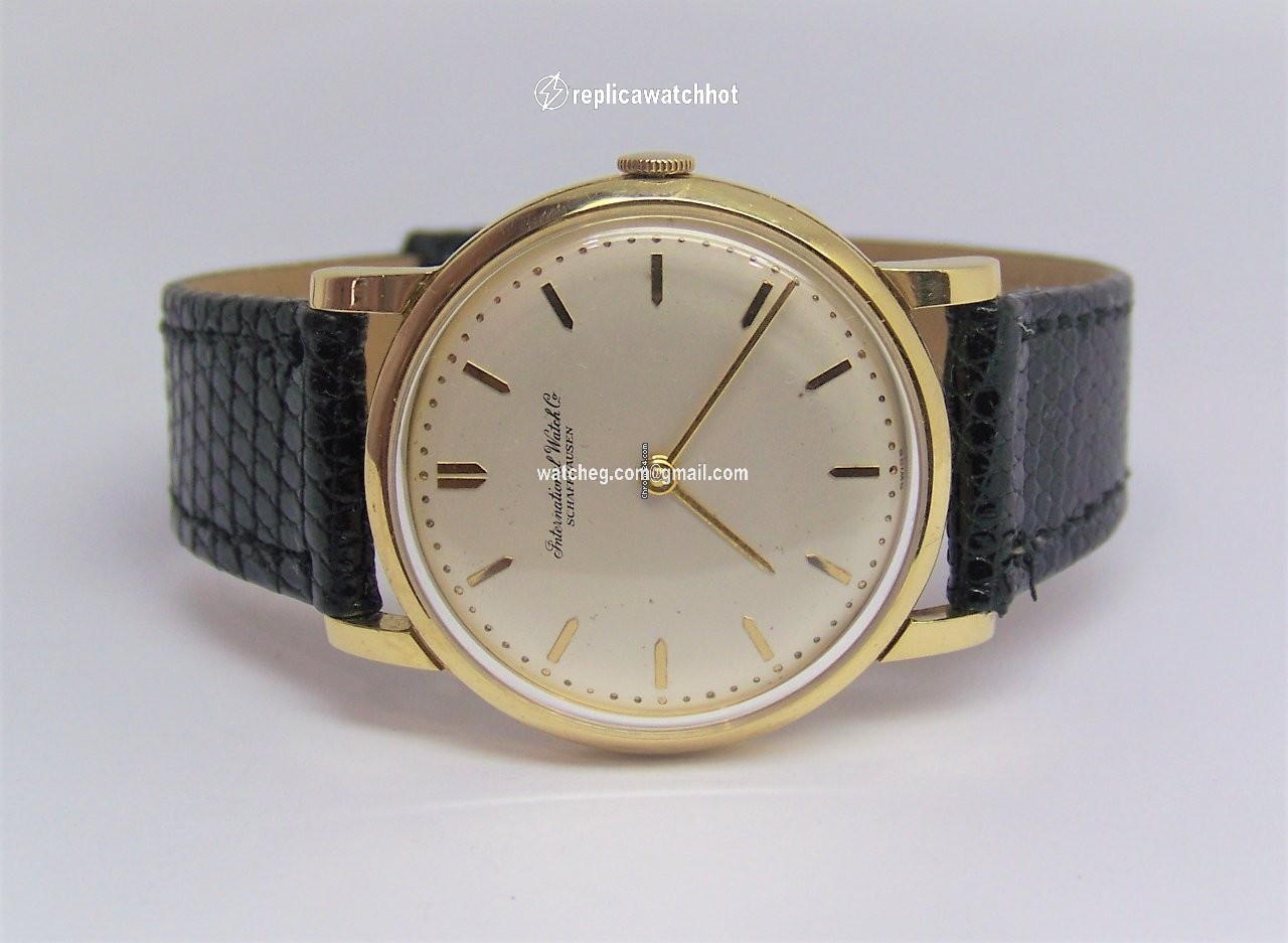 IWC Mens watch Unisex Manual winding Yellow gold R1205 2