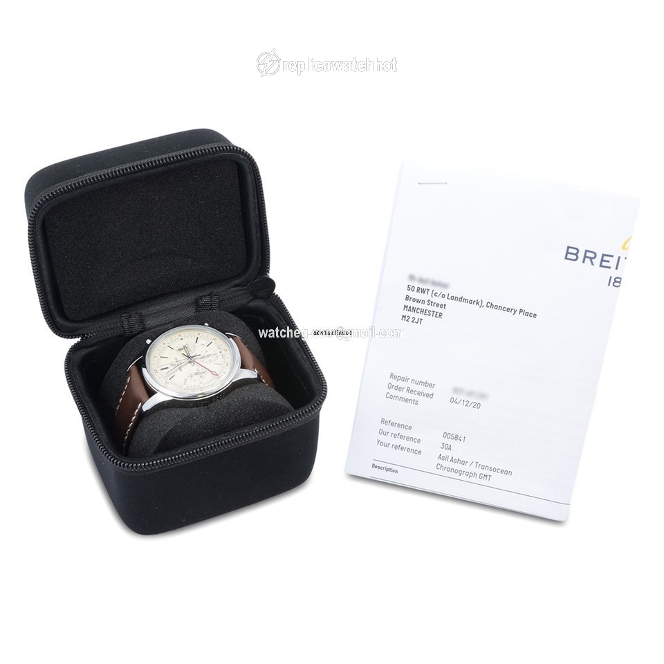 Breitling Transocean Chronograph GMT Mens watch Unisex Automatic Steel AB045112 G772 2