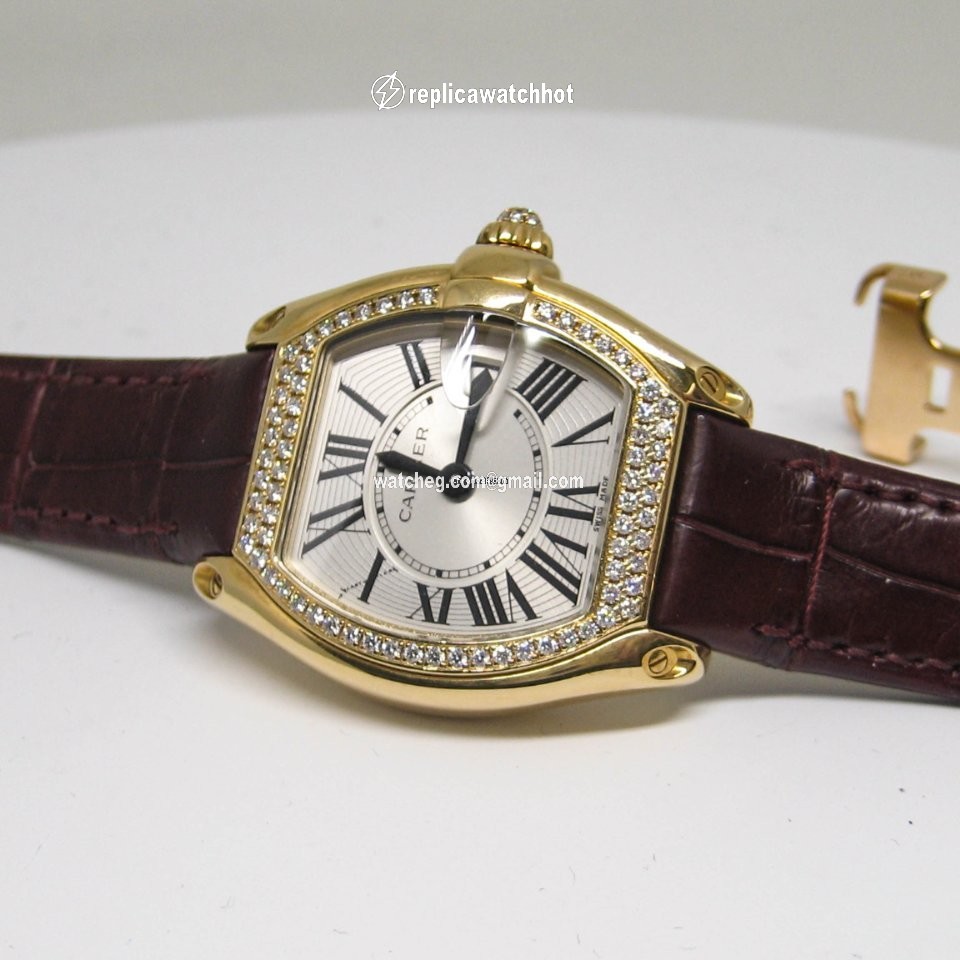 Cartier Roadster Womens watch Quartz Yellow gold WE500160 2
