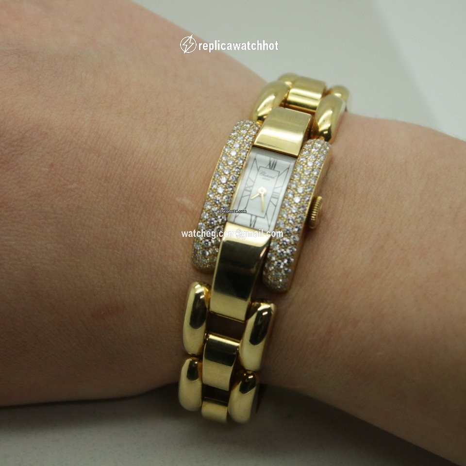 Chopard La Strada Womens watch Quartz Yellow gold 41 6547 2