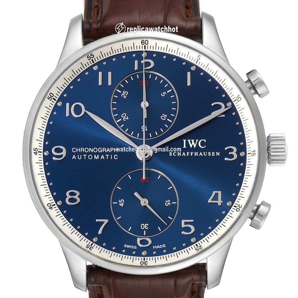 IWC Portuguese Chronograph Mens watch Unisex Automatic Steel IW371432 2