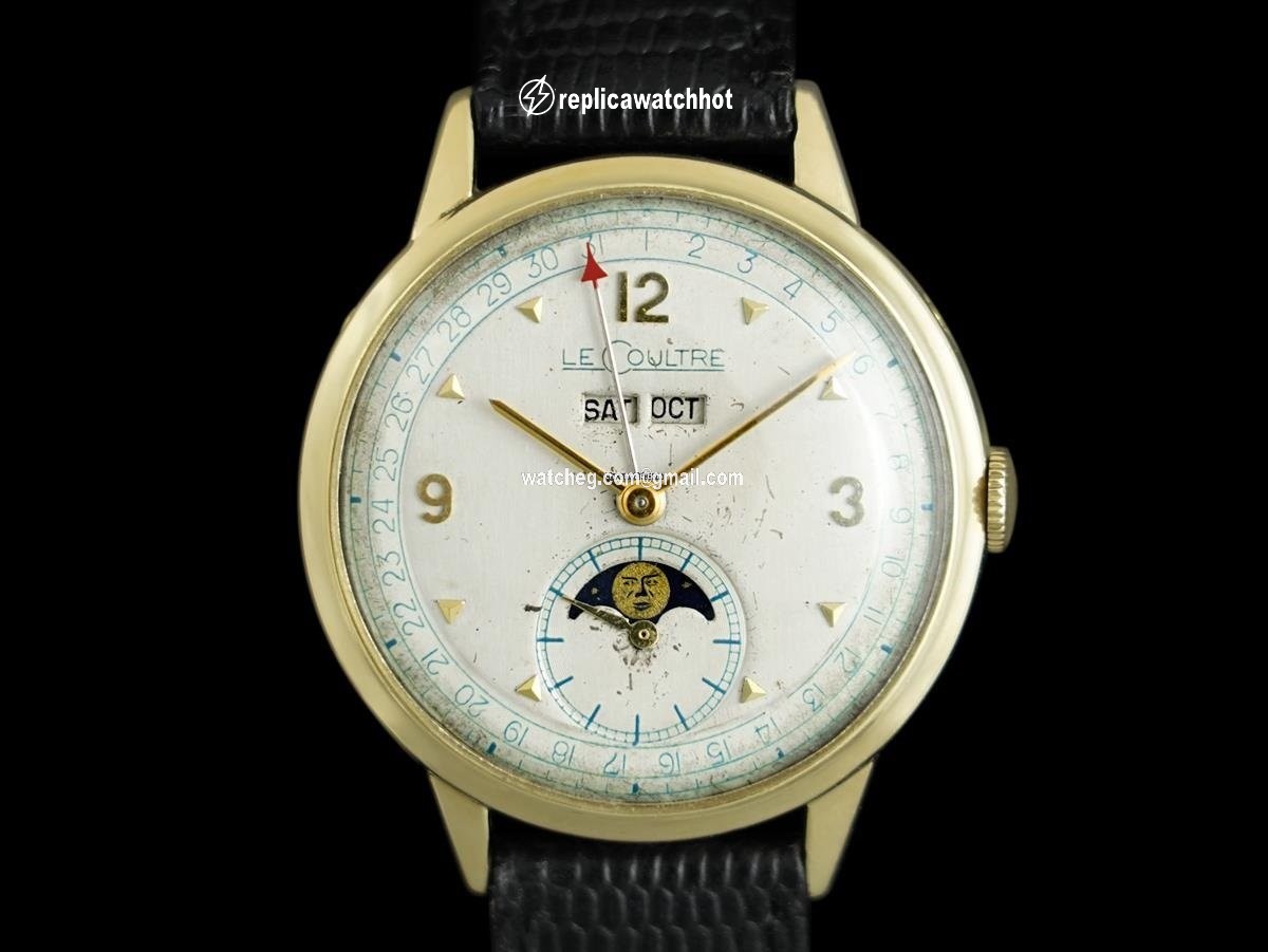 Jaeger-LeCoultre Mens watch Unisex Manual winding Yellow gold 7861 2