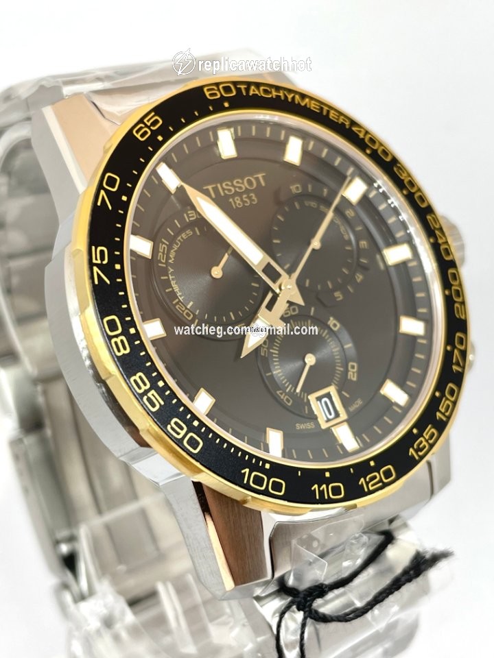 Tissot Mens watch Unisex Quartz Gold Steel T125.617.21.051.00 2