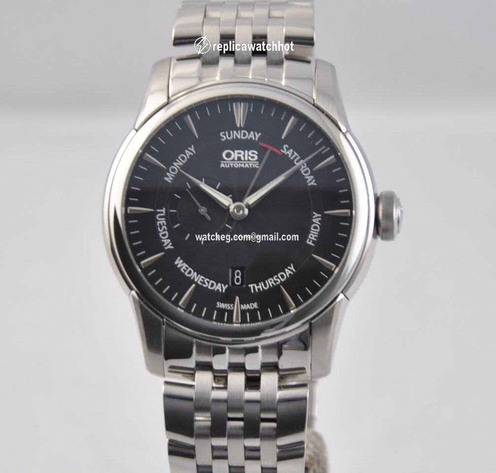 Oris Artelier Small Second Mens watch Unisex Automatic Steel 01 745 7666 4054-07 8 23 77 2