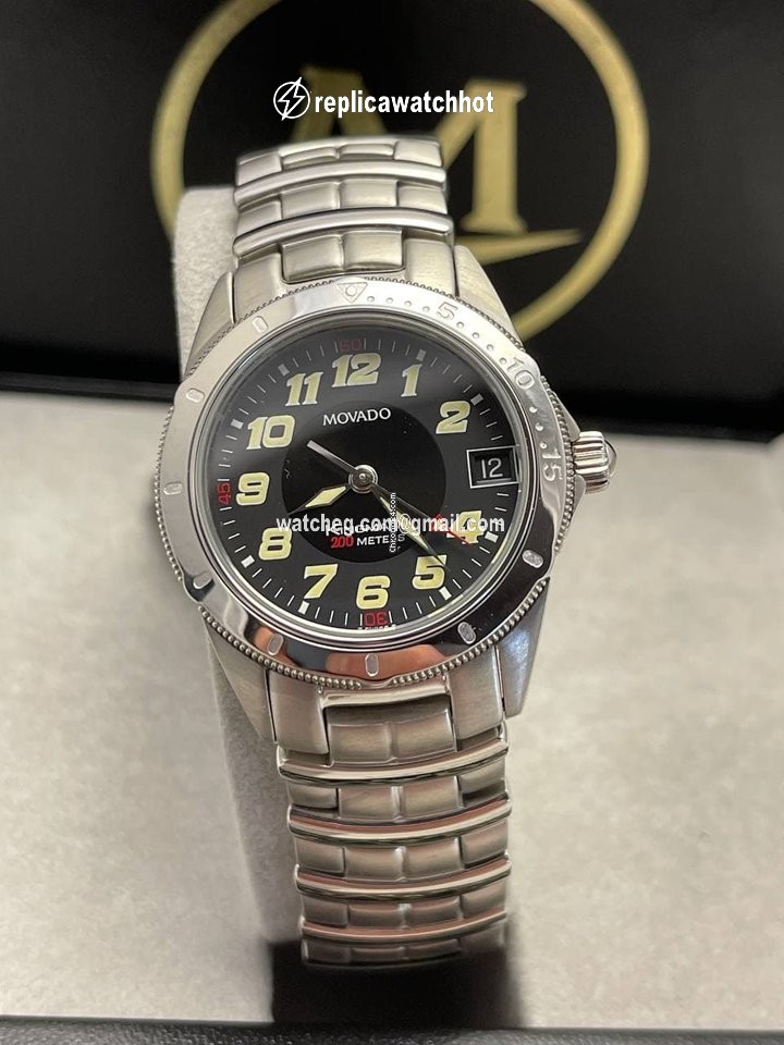 Movado Kingmatic Mens watch Unisex Automatic Steel 84-D7-867 ser. 3723222 2