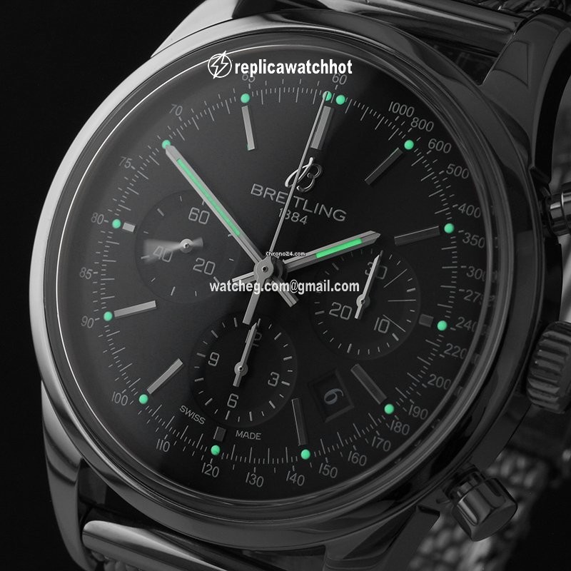 Breitling Transocean Chronograph Mens watch Unisex Automatic Steel AB015212.BA99 2