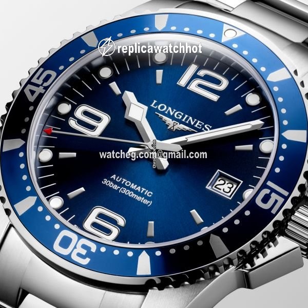 Longines HydroConquest Mens watch Unisex Automatic Steel L3.742.4.96.6 2