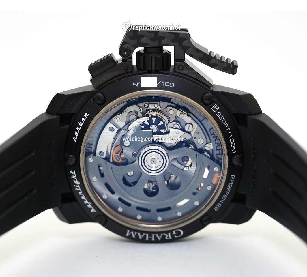 Graham Chronofighter Mens watch Unisex Automatic Carbon 2CCBK.B35A 2