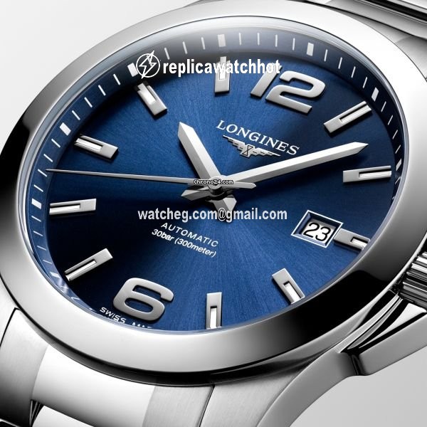 Longines Conquest Mens watch Unisex Automatic Steel L3.777.4.99.6 2