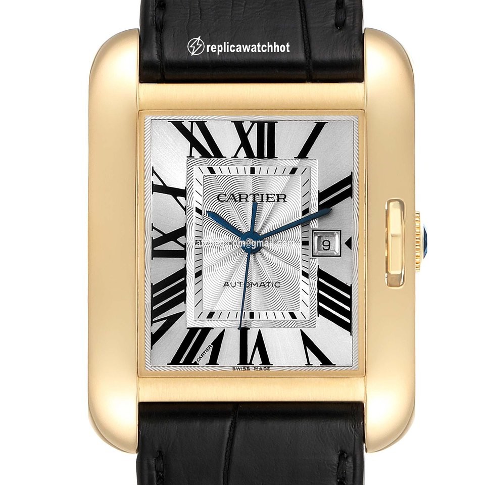 Cartier Tank Anglaise Womens watch Automatic Yellow gold W5310030 2