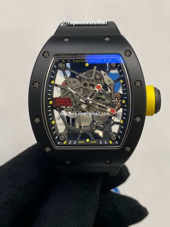 Richard Mille RM 035 Mens watch Unisex Automatic Carbon RM35 2