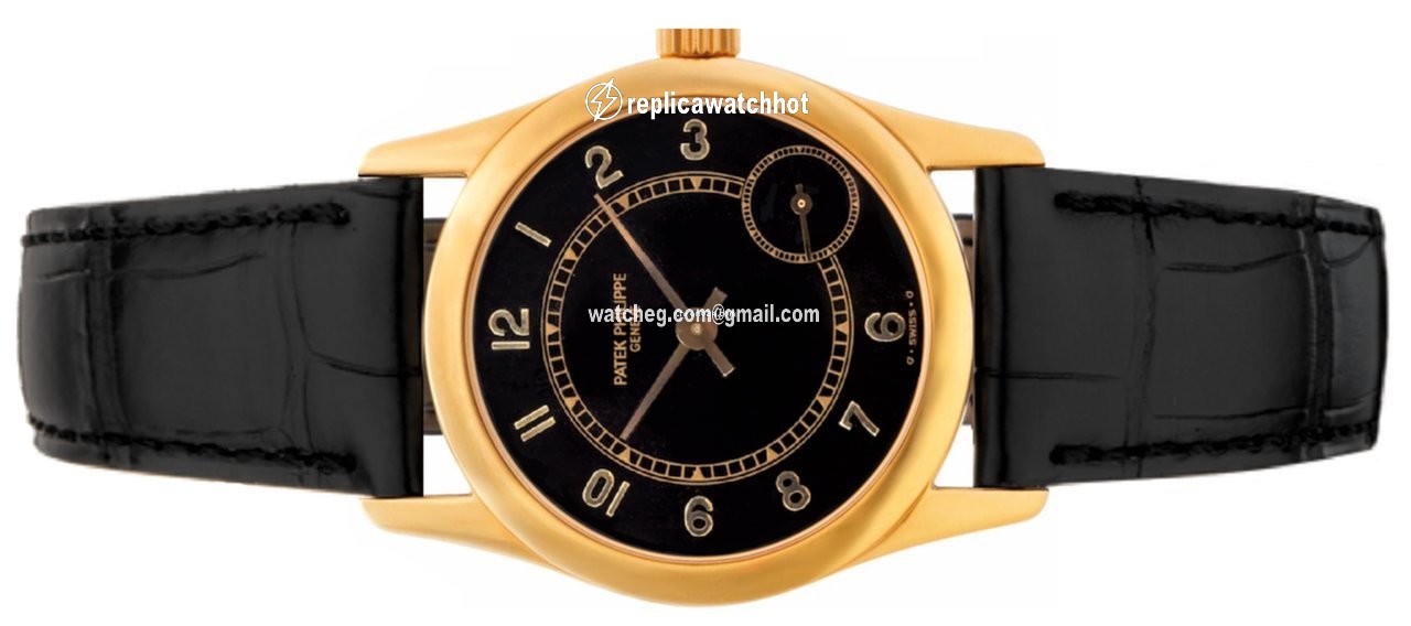 Patek Philippe Calatrava Mens watch Unisex Automatic Yellow gold 5000j 2