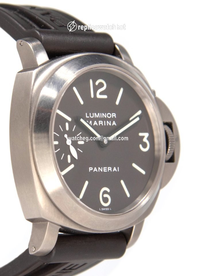 Panerai Luminor Marina Mens watch Unisex Manual winding Titanium PAM 00061 2