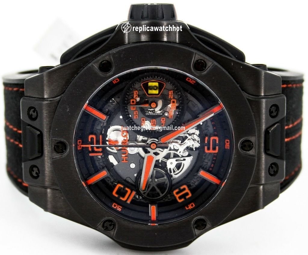 Hublot Big Bang Ferrari Mens watch Unisex Automatic Carbon 402.Q0.0113.WR 2