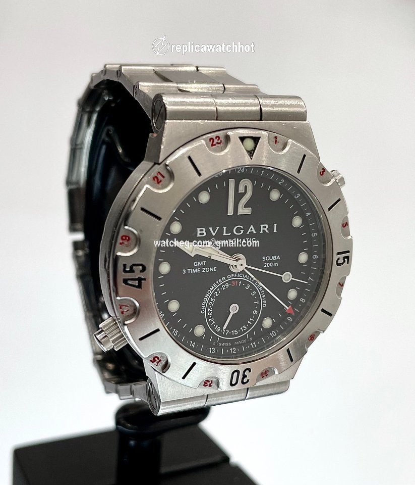 Bulgari Diagono Mens watch Unisex Automatic Steel SD38SGMT 2