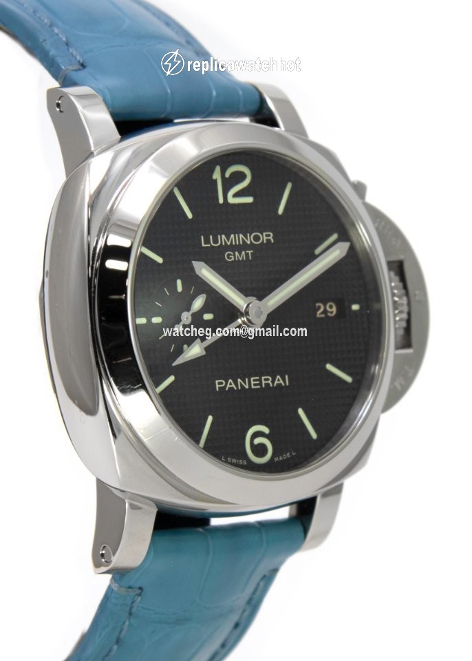 Panerai Luminor 1950 3 Days GMT Automatic Mens watch Unisex Automatic Steel PAM 00535 2