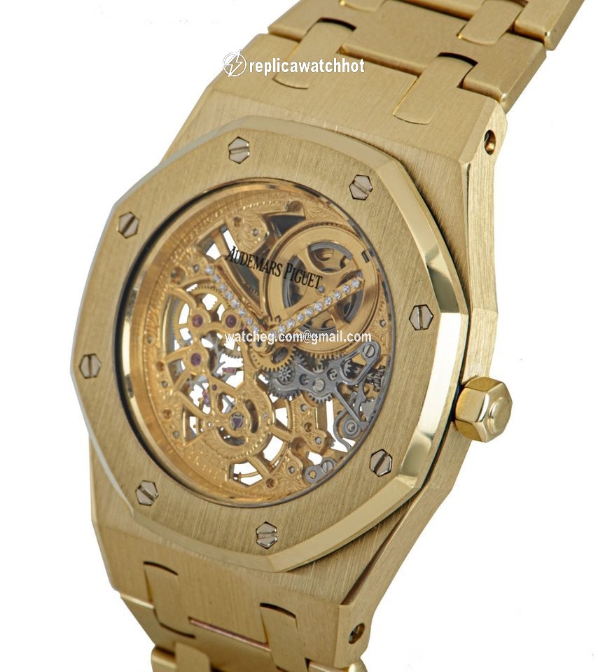 Audemars Piguet Royal Oak Mens watch Unisex Manual winding Yellow gold 14789BA 2