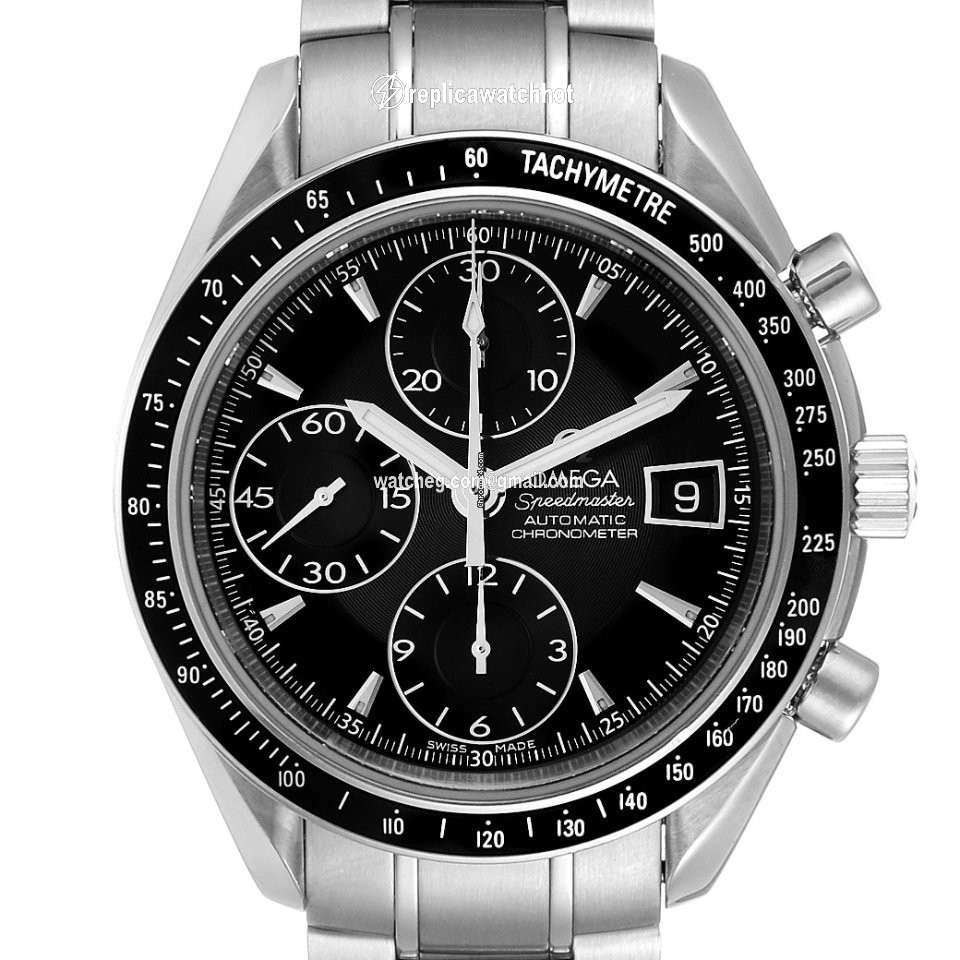 Omega Speedmaster Date Mens watch Unisex Automatic Steel 3210.50.00 2