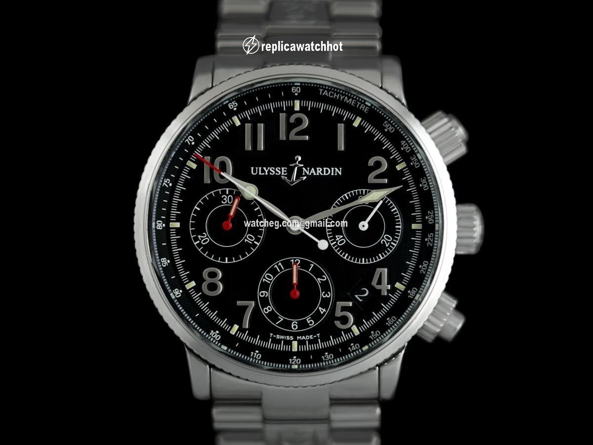 Ulysse Nardin Marine Chronograph Mens watch Unisex Automatic Steel 7972 2