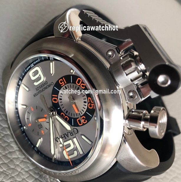 Graham Chronofighter Oversize Mens watch Unisex Automatic Steel 20VAS 2
