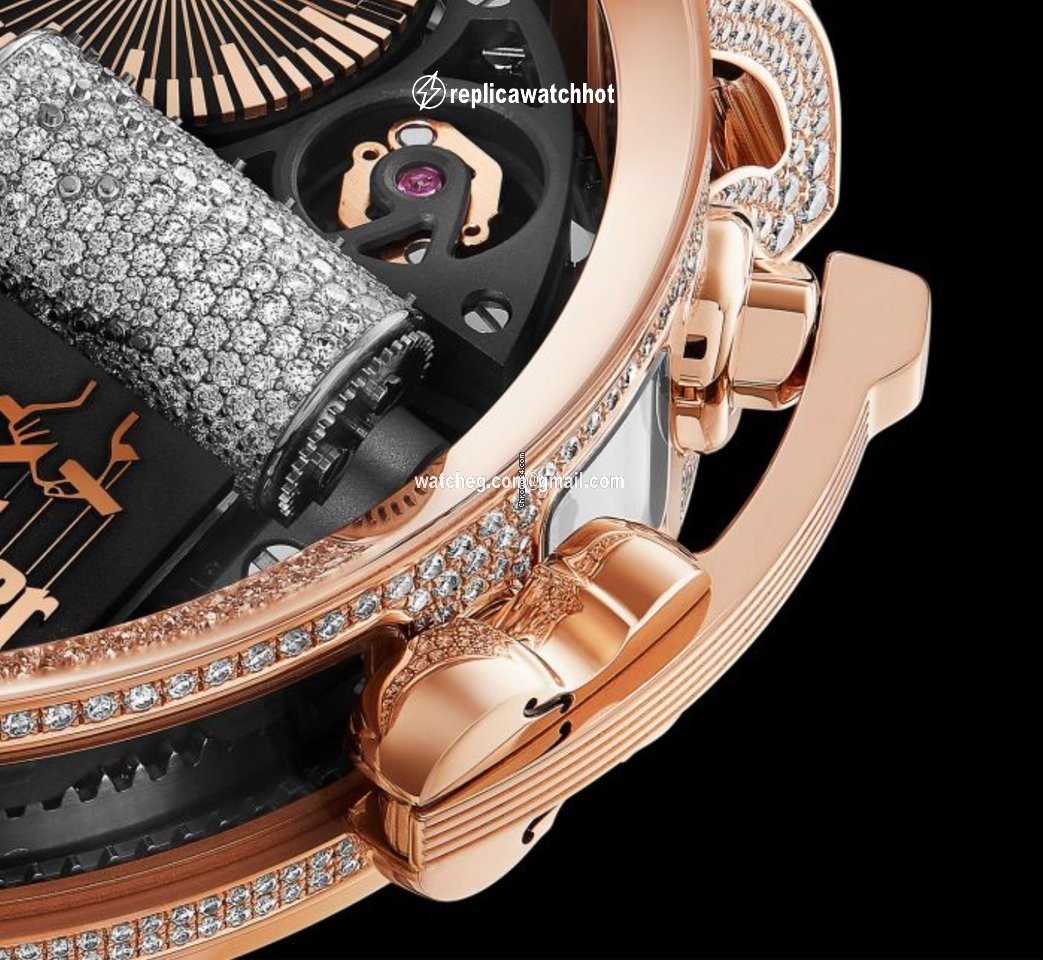 Jacob & Co. Mens watch Unisex Manual winding Rose gold OP810.40.RD.UA.ABALA 2