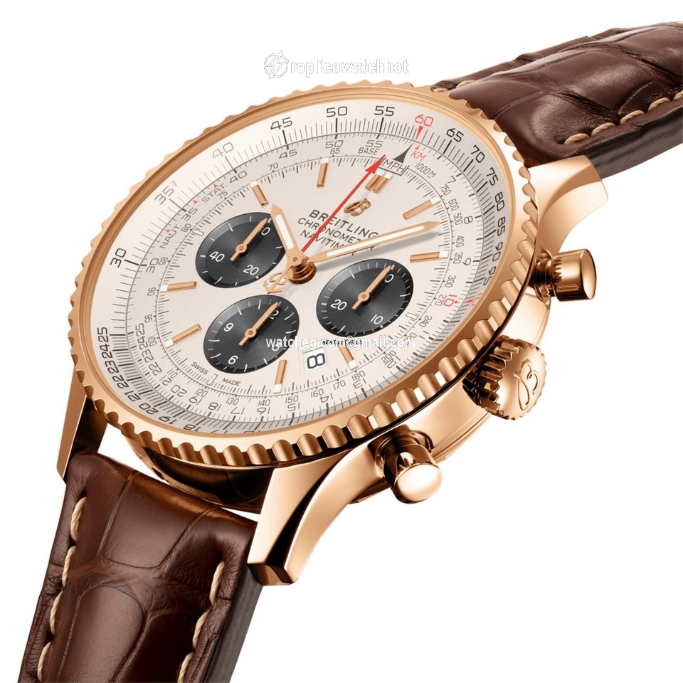 Breitling Navitimer 01 (46 MM) Mens watch Unisex Automatic Rose gold RB0127121G1P1 2