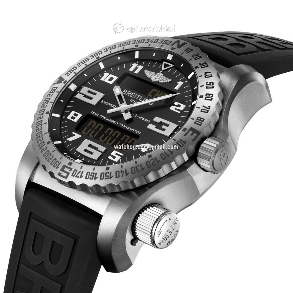 Breitling Emergency Mens watch Unisex Quartz Titanium E7632522 BC02 156S E20DSA.4 2